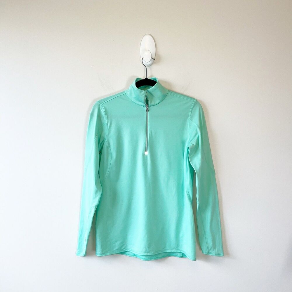 RLX Ralph Lauren Women's Quarter Zip Golf Pullover Longsleeve Top Tennis Medium